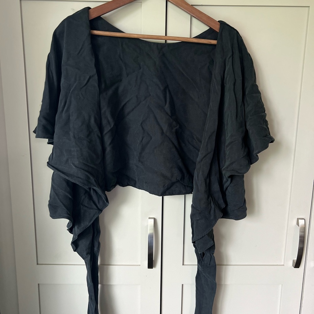 Vetta Capaule cape jumpsuit - TOP only